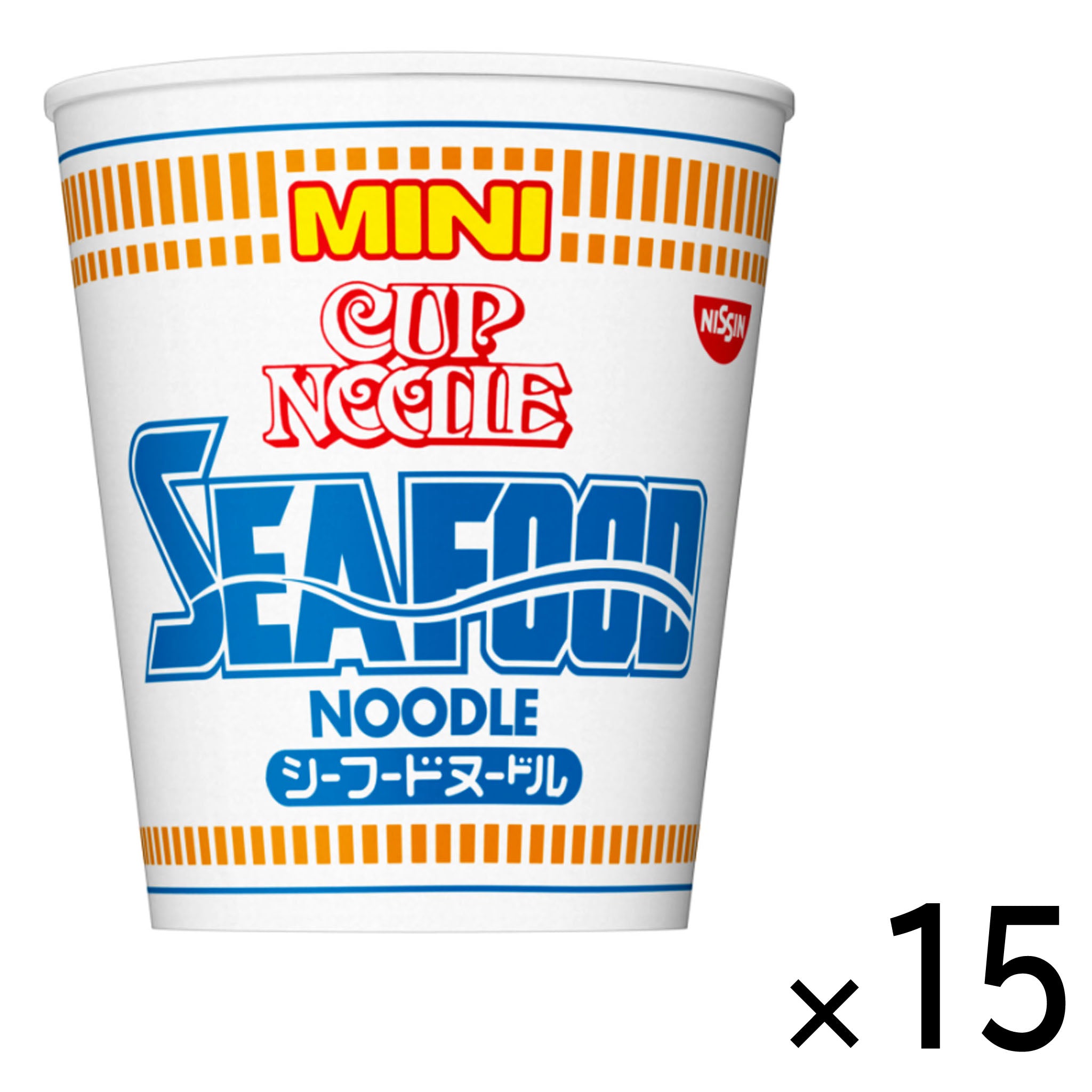 Nissin Cup Noodle Seafood Noodle Mini【15 Set】